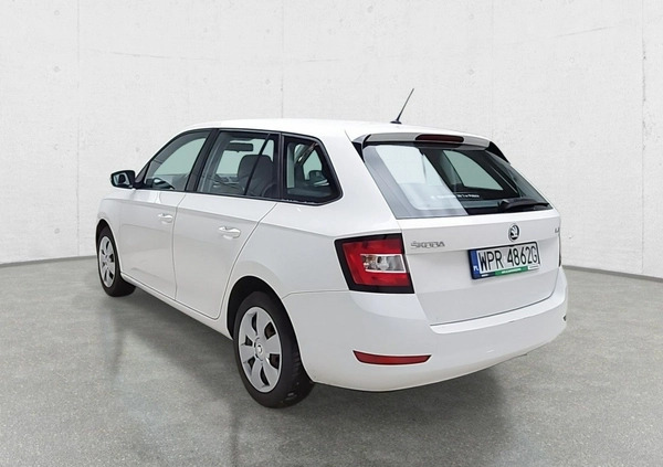 Skoda Fabia cena 21475 przebieg: 218782, rok produkcji 2019 z Konin małe 121